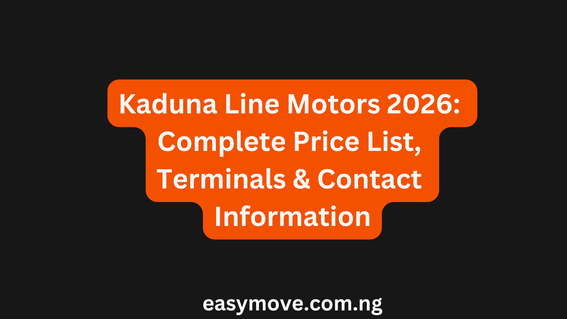 Kaduna Line Motors