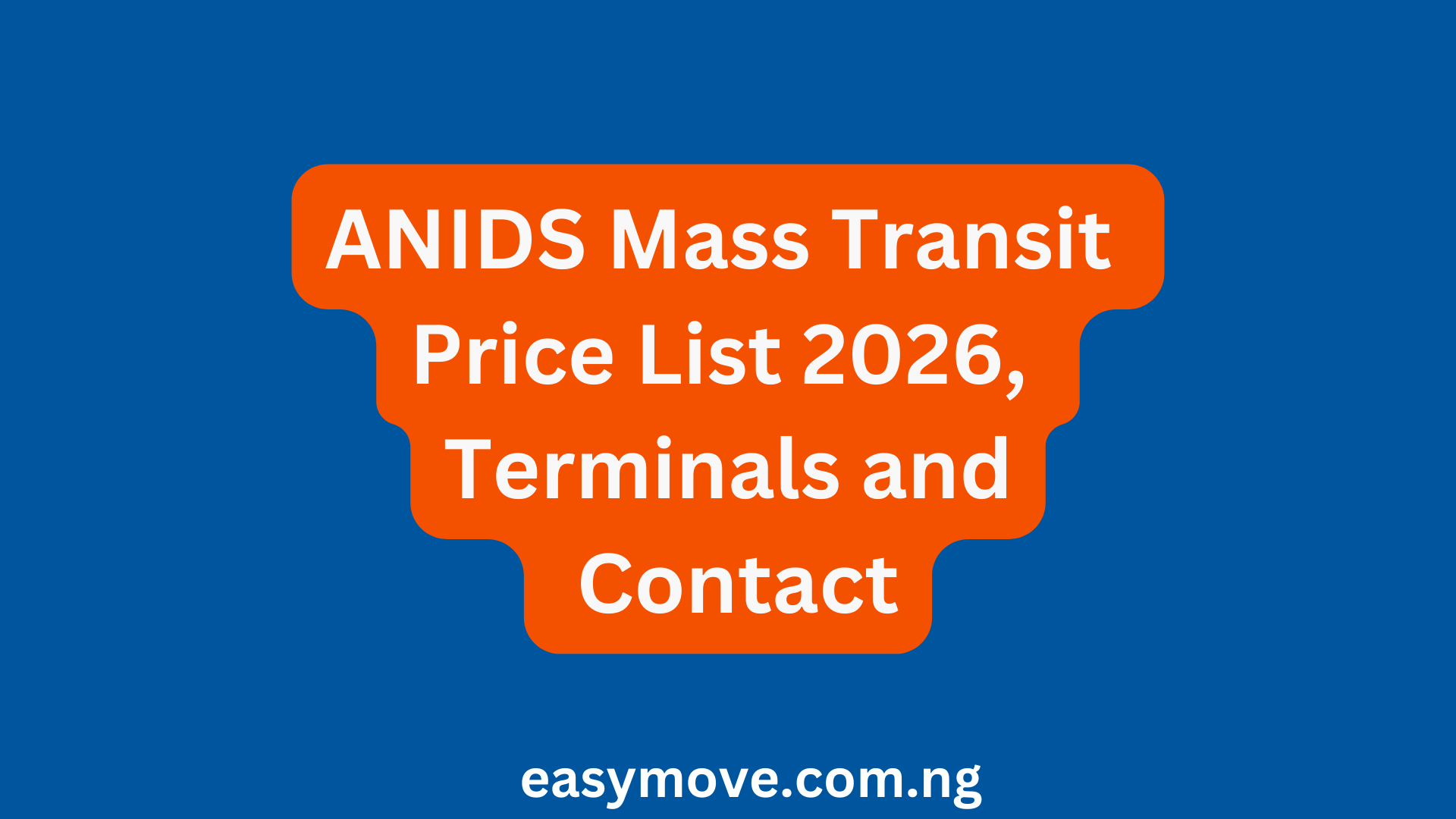 ANIDS Mass Transit